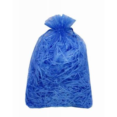 Мешочек подарочный органза 17*23 см Однотонный синий 44569с