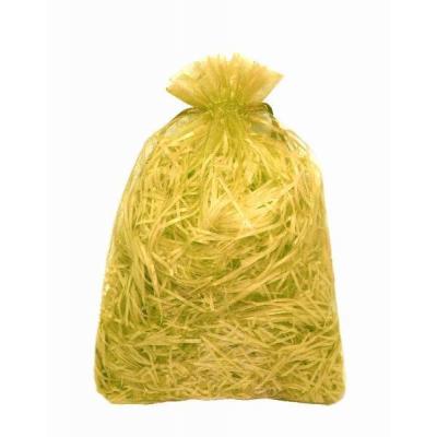 Мешочек подарочный органза 17*23 см Однотонный золото 44569зол