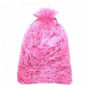 Мешочек подарочный органза 20*30 см Однотонный розовый 44561р