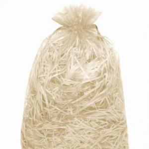 Мешочек подарочный органза 7*9 см Бежевый 445831