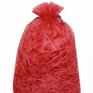 Мешочек подарочный органза 7*9 см Однотонный красный 445834