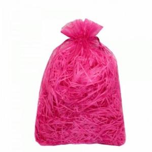 Мешочек подарочный органза 7*9 см Однотонный малиновый 445835