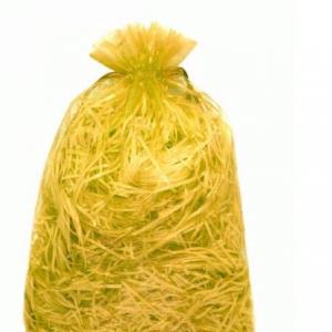 Мешочек подарочный органза 7*9 см Однотонный золотой 44583з