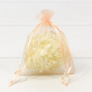 Мешочек подарочный органза 7*9 см Персиковый 441609