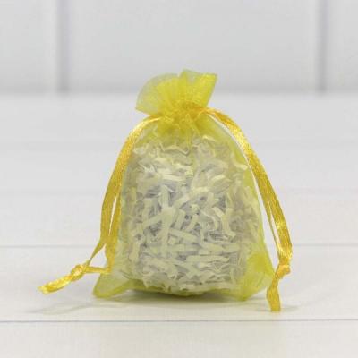 Мешочек подарочный органза 7*9 см Желтый 4458312