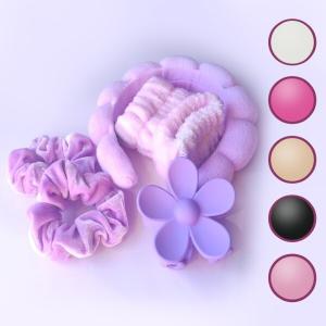 Набор аксессуаров для умывания и макияжа (с ободком) 11811