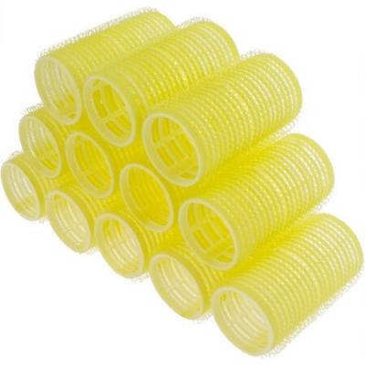 Набор бигудей 199253 на липучке Weisen 32 на 63 мм желтые (12 штук в наборе) Цена за набор 33191