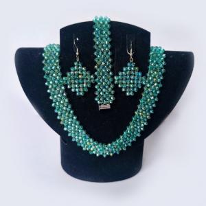 Набор бижутерии (колье + браслет + серьги) 85084