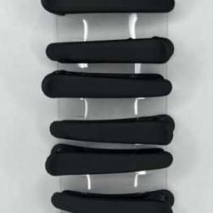 Набор черных зажимов для волос 4.5 см (В наборе 12 штук) Цена за набор 16085