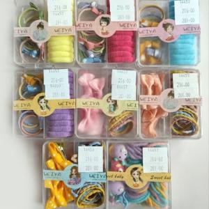 Набор детских резинок/зажимов для волос (ЦЕНА ЗА НАБОР) 14457