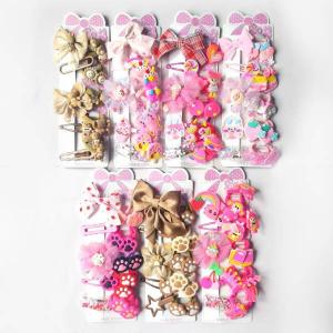 Набор из 15 предметов для волос (резинки+закорки) Цена за набор 141831