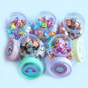 Набор крабиков для волос Цветы/короны/сердца (50 штук в наборе) 13014