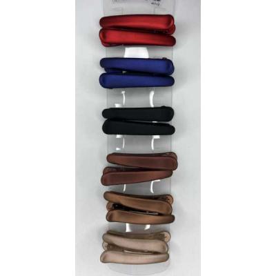 Набор матовых зажимов для волос 4.5 см (В наборе 12 штук) Цена за набор 16246