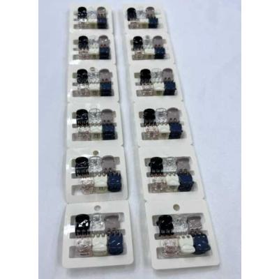 Набор мелких заколок-крабов для волос 1 см (6 штук в наборе) Цена за набор 1357