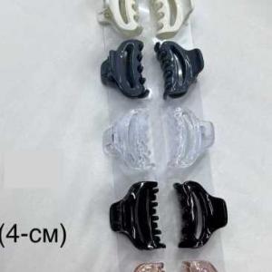 Набор пластиковых заколок-крабов для волос 