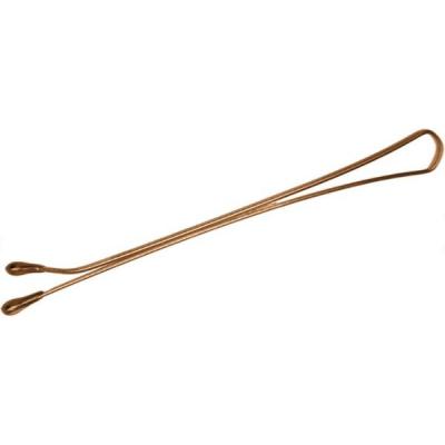 Набор прямых 40 мм коричневых заколок-неведимок SLN40P-3/60 (60 штук в наборе) Цена за набор