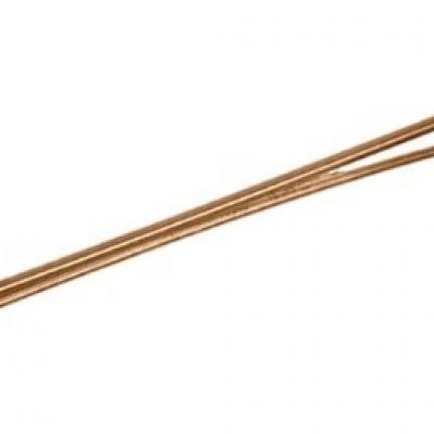 Набор прямых 40 мм коричневых заколок-неведимок SLN40P-3/60 (60 штук в наборе) Цена за набор