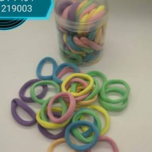 Набор резинок для волос пастельные в банке (50 штук в наборе) Цена за набор 12612-1