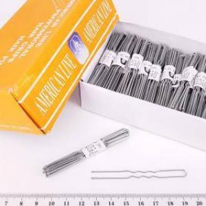 Набор шпилек для волос 7 см средняя светлая (10 штук в наборе) Цена за набор 11666