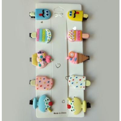 Набор заколок для волос Мороженки (10 штук в наборе) Цена за набор 144687