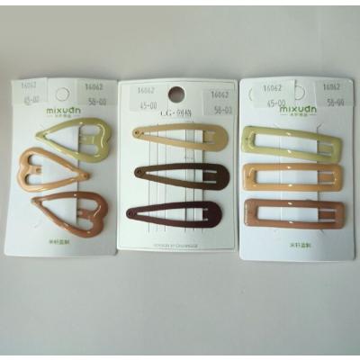 Набор заколок для волос Тик-так (3 штуки в наборе) ЦЕНА ЗА НАБОР 16062