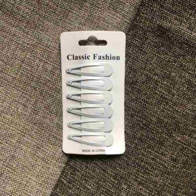 Набор заколок для волос тик-так 5 см (6 штук в наборе) Цена за унабор 11581