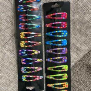 Набор заколок для волос тик-так 6 см (В наборе 10 штук) Цена за набор 11741