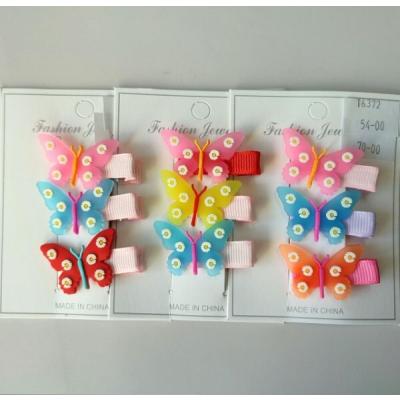 Набор зажимов для волос (3 штук в наборе) ЦЕНА ЗА НАБОР 16372