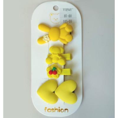 Набор зажимов для волос (4 штуки в наборе) ЦЕНА ЗА НАБОР 112541