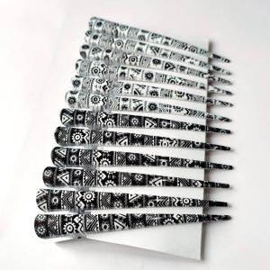 Набор зажимов для волос Утка узор (12 штук в наборе) 13 см 165361