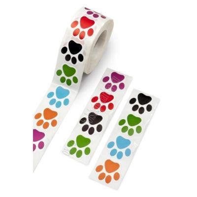 Наклейки в рулоне 2.5 см (500 шт) ЦЕНА ЗА РУЛОН 17100