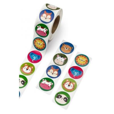 Наклейки в рулоне 2.5 см (500 шт) ЦЕНА ЗА РУЛОН 17101