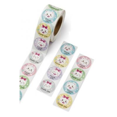 Наклейки в рулоне 2.5 см (500 шт) ЦЕНА ЗА РУЛОН 17102