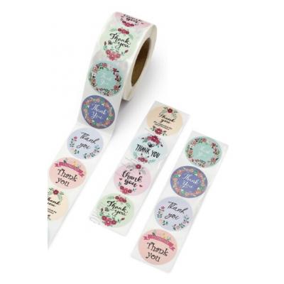 Наклейки в рулоне 2.5 см (500 шт) ЦЕНА ЗА РУЛОН 17106