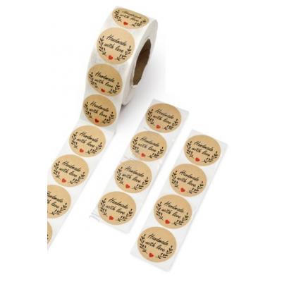 Наклейки в рулоне 2.5 см (500 шт) ЦЕНА ЗА РУЛОН 17119