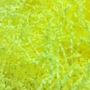 Наполнитель бумажный 100 г Желтый неон 160046