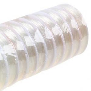 Нить силиконовая белая 1 мм*4.5 м Цена за шт (в уп 10 шт)