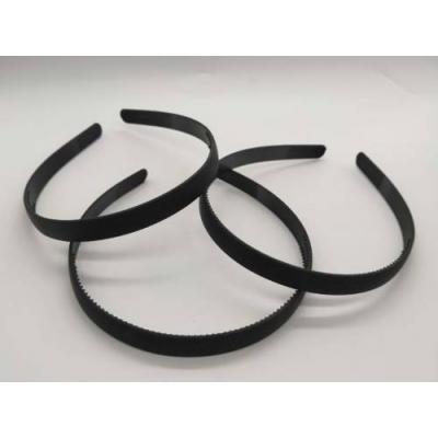 Ободок для волос пластиковый матовый 1,2 см 14044