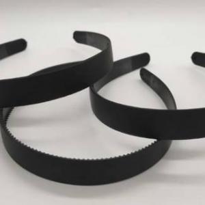 Ободок для волос пластиковый матовый 2 см 14289