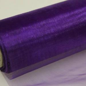 Органза 70 см*10 м Темнофиолетовый