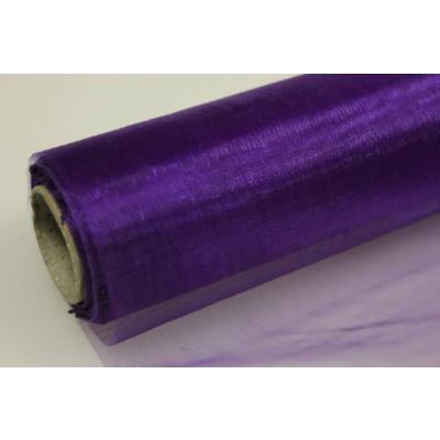 Органза 70 см*10 м Темнофиолетовый