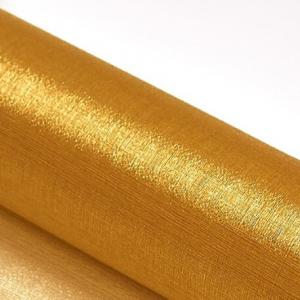 Органза в рулоне без рисунка 70 см*10 ярд Золотистый 172072