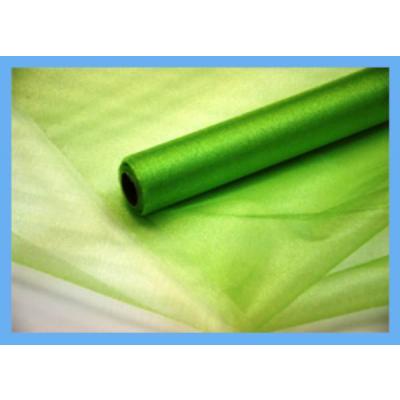 Органза в рулоне без рисунка 70 см*8 ярд Салатовый 49260сал