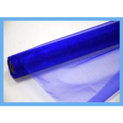 Органза в рулоне без рисунка 70 см*8 ярд Синий 49260с