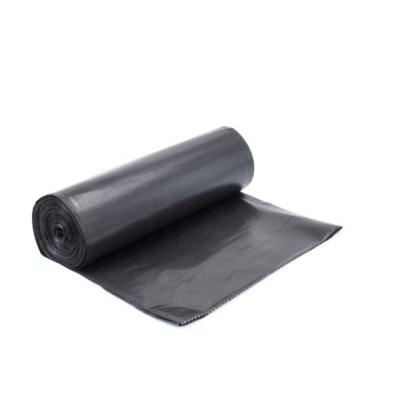 Пакет для мусора 120 л 70*110 см 10 шт 60 мкм Ромашка Броня ПВД Двухслойные черные