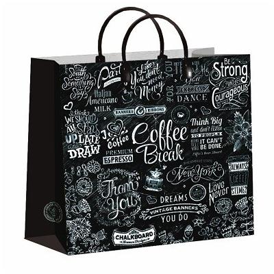 Пакет из мягкого пластика 150 мкм 30х30 см Кофе-брейк