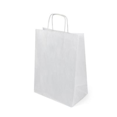 Пакет крафт с крученой ручкой 80 г/м2 32х30х37 см Белый 10 шт 900457
