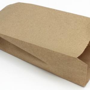 Пакет крафт с плоским дном 40 г/м2 25х10х39 см 50 шт 90322