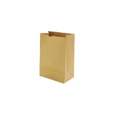Пакет крафт с прямоугольным дном 90 г/м2 24х12х31 см 50 шт 900431