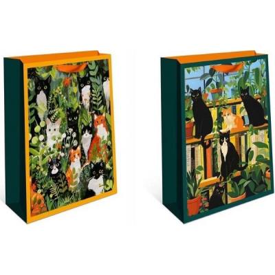 Пакет ламинированный подарочный бумажный 26х32х12 см 50062